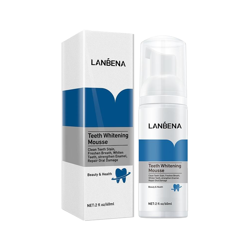 [HCM]LANBENA Mousse trắng răng Làm sạch răng Làm trắng răng Teeth Whitening Mousse