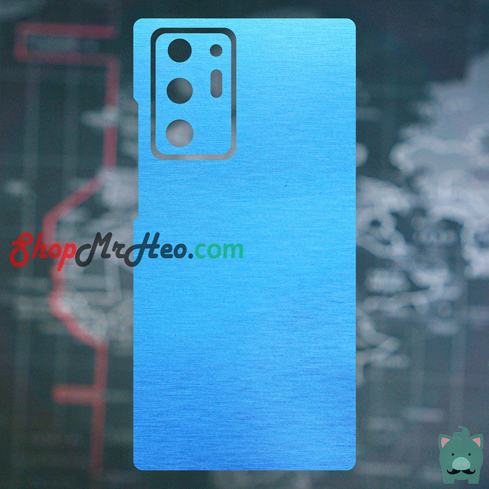 [HCM]Skin Dán Mặt Sau Lưng Vân Nhôm Samsung Galaxy Note 20 - Note 20 Ultra