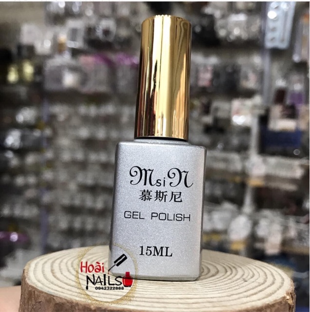 Top cường lực siêu bóng, siêu bền Msini Phụ kiện Nail
