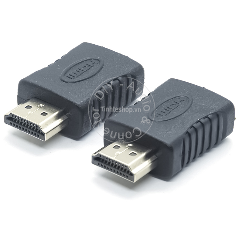 1 chiếc - Đầu đổi HDMI đực sang HDMI cái - Rắc cắm HDMI male to hdmi female adapter
