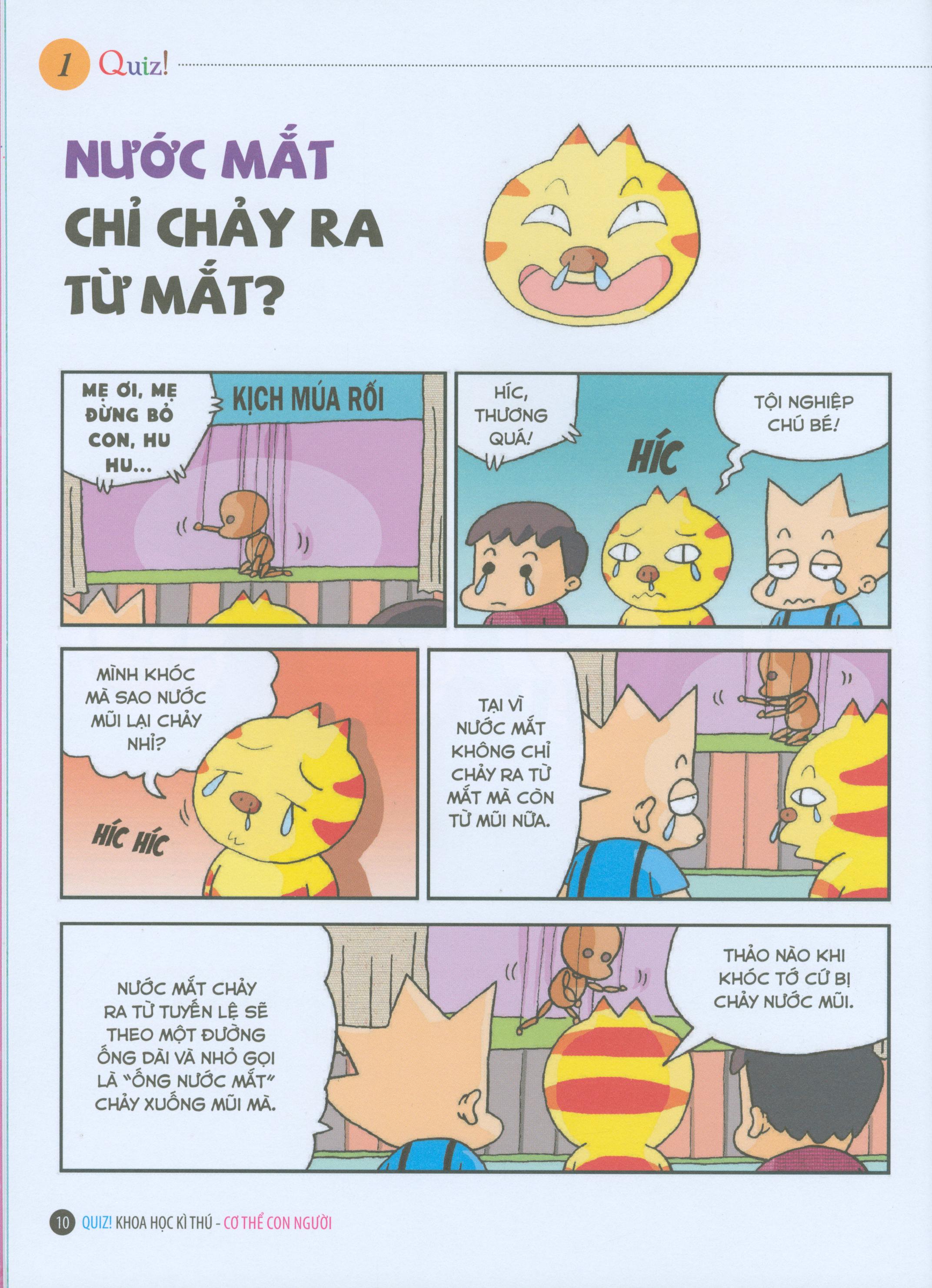 Quiz! Khoa Học Kì Thú: Cơ Thể Con Người