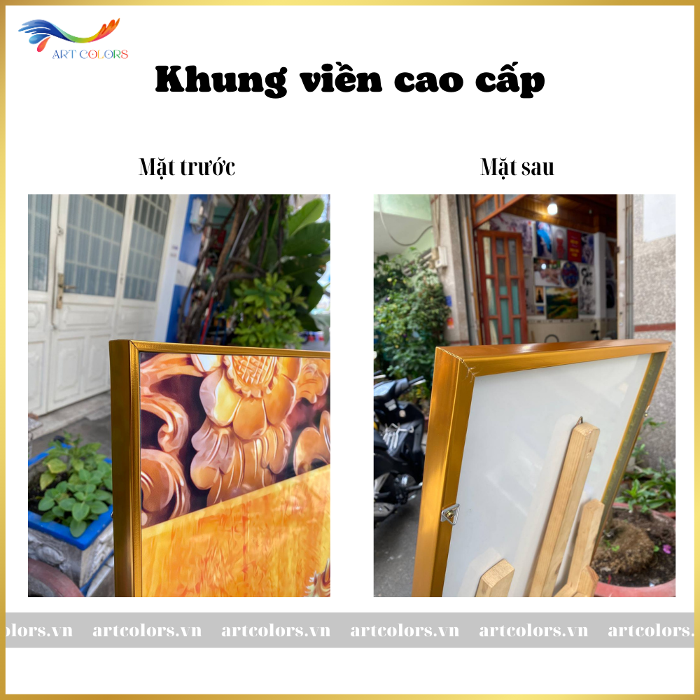 TRANH TRÁNG GƯƠNG CÁ NGHỆ THUẬT - CA1