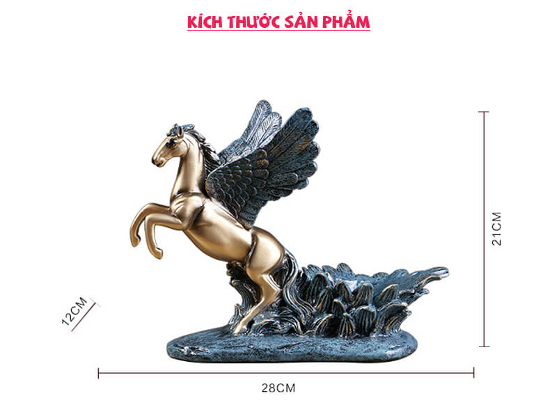 Kệ rượu vang ngựa có cánh thần mã