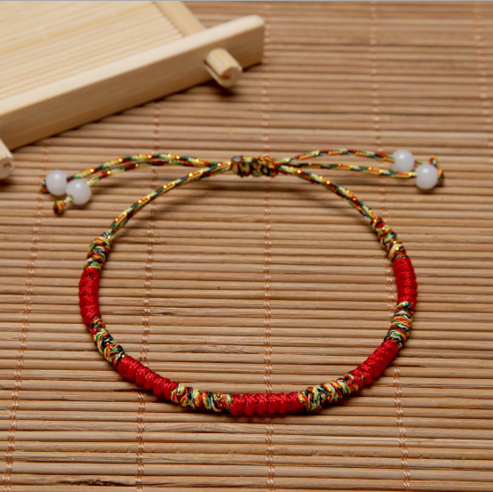 Vòng Đeo Tay Chỉ Đỏ Ngũ Sắc May Mắn Bình An [GIÁ RẺ]