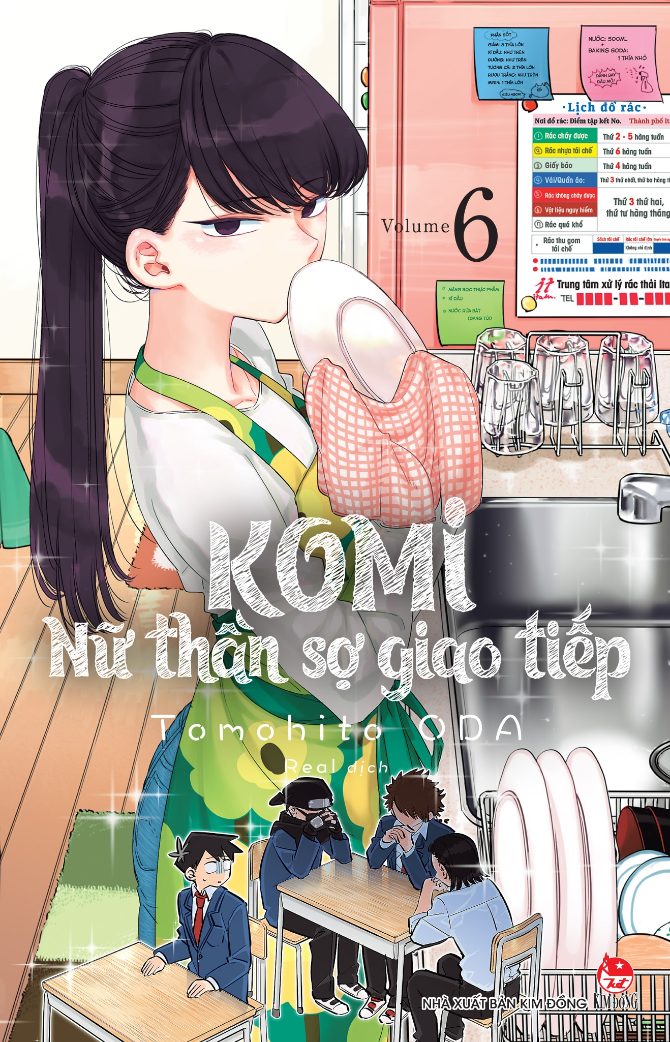 Fahasa - Komi - Nữ Thần Sợ Giao Tiếp - Tập 6