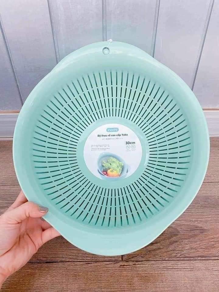 Bộ thau rổ Inochi cao cấp kt 35cm