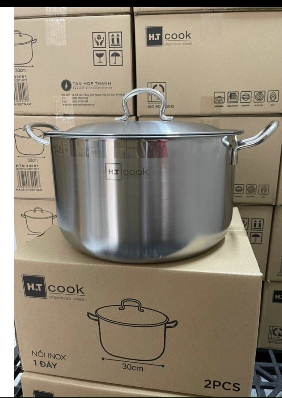 NỒI LUỘC GÀ HT COOK 30CM XÀI BẾP TỪ