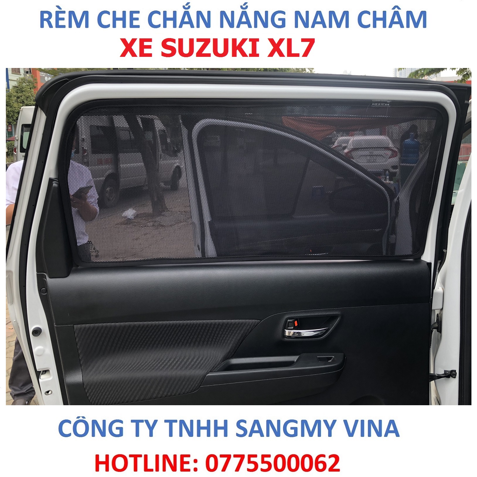 rèm che chắn nắng nam châm xe suzuki XL7