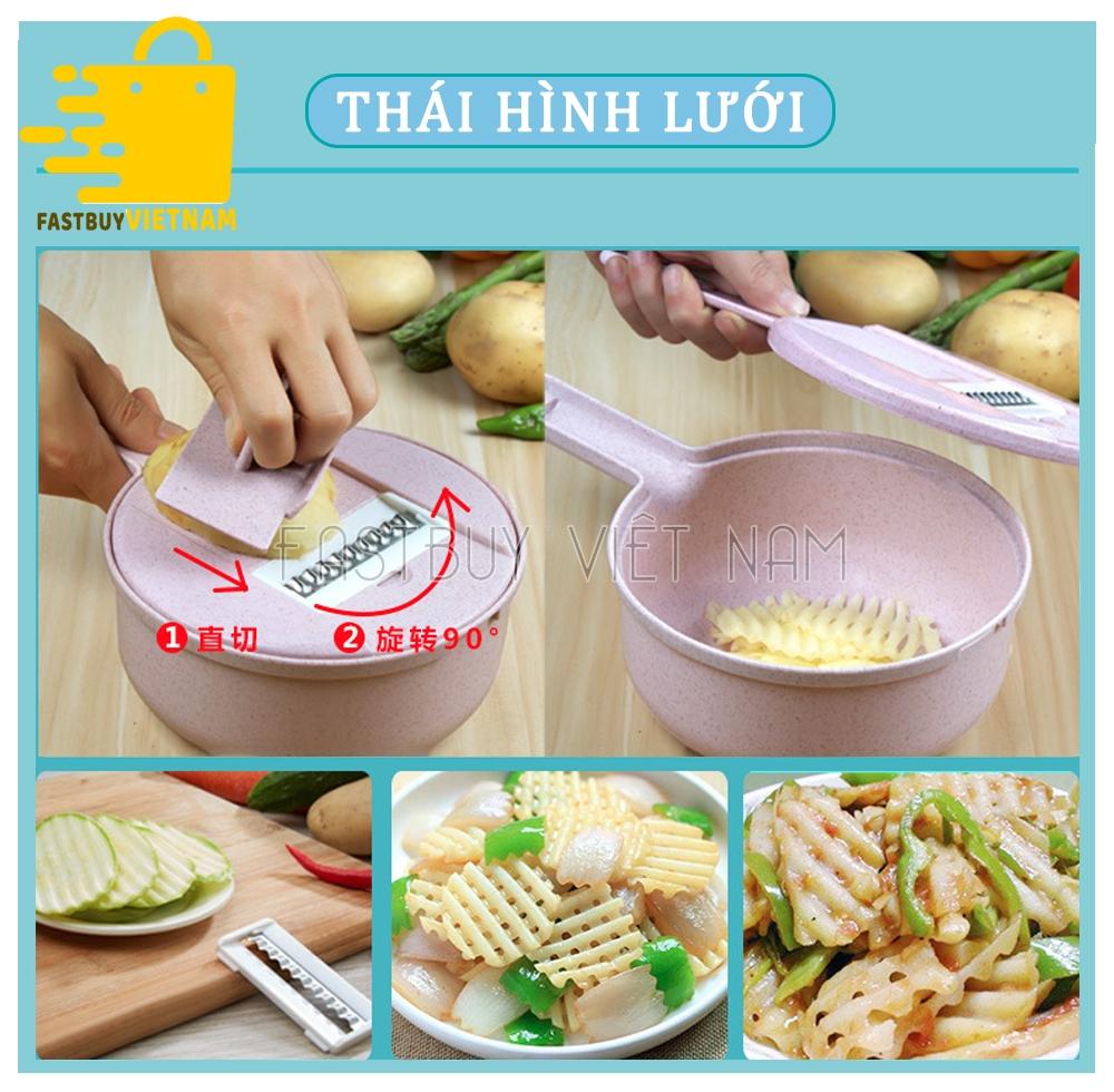 Bộ Dụng Cụ Nạo Củ Quả Đa Năng