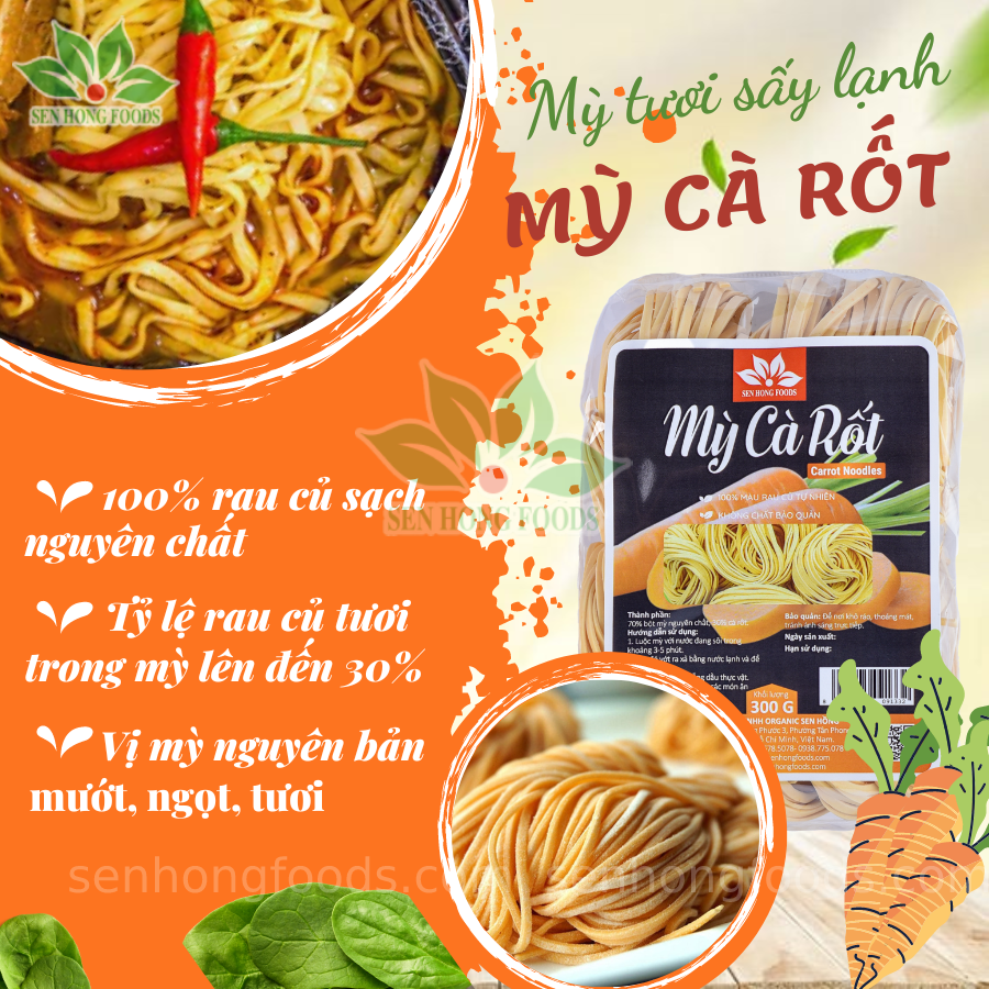 Carrot Noodles Sen Hong