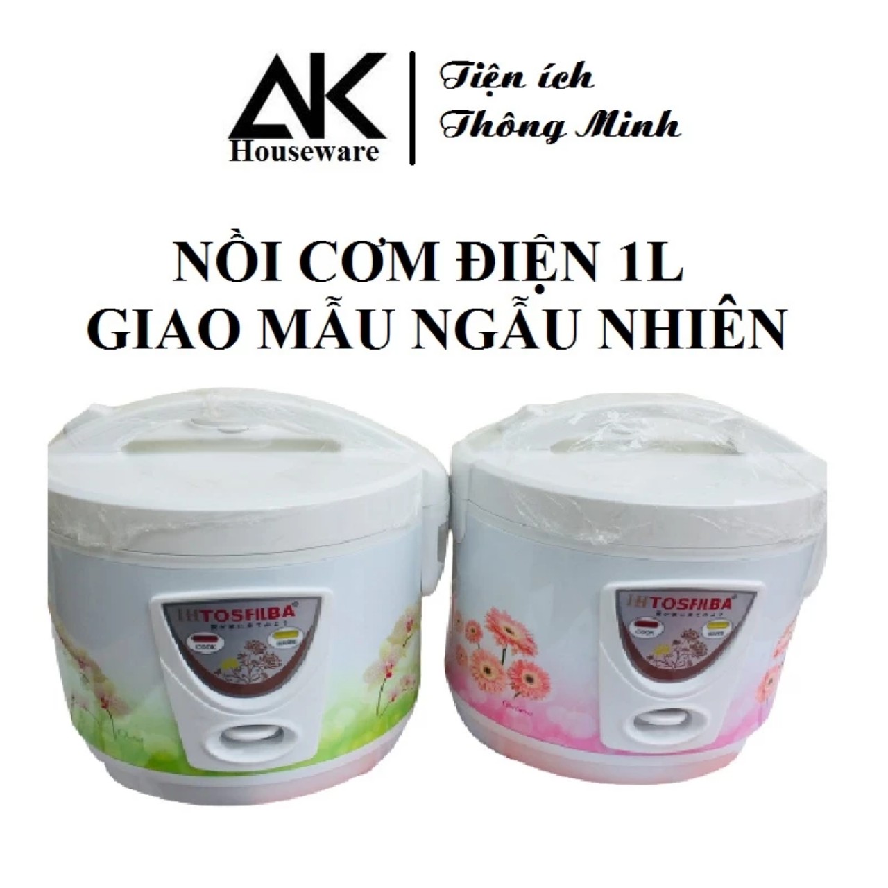 Nồi Cơm Điện Mini 1l Giá Rẻ (1-2 Người Ăn)