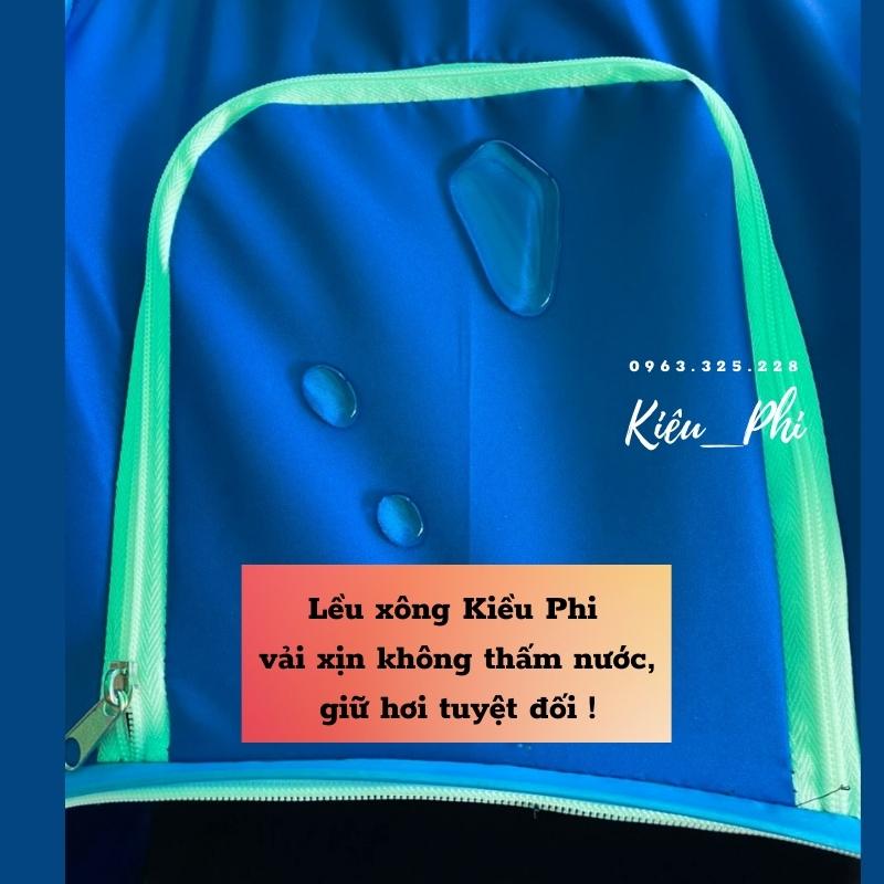 Lều xong hơi cao cấp chui đầu - Lều xông hơi sau sinh tự bung cao cấp giá rẻ tại nhà khung không han gỉ bảo hành 18 tháng