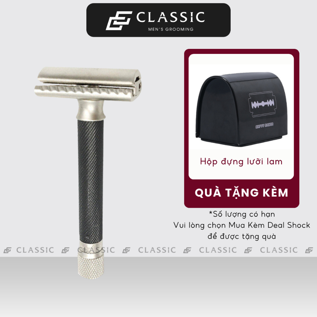 Dao cạo râu parker vargr – graphite