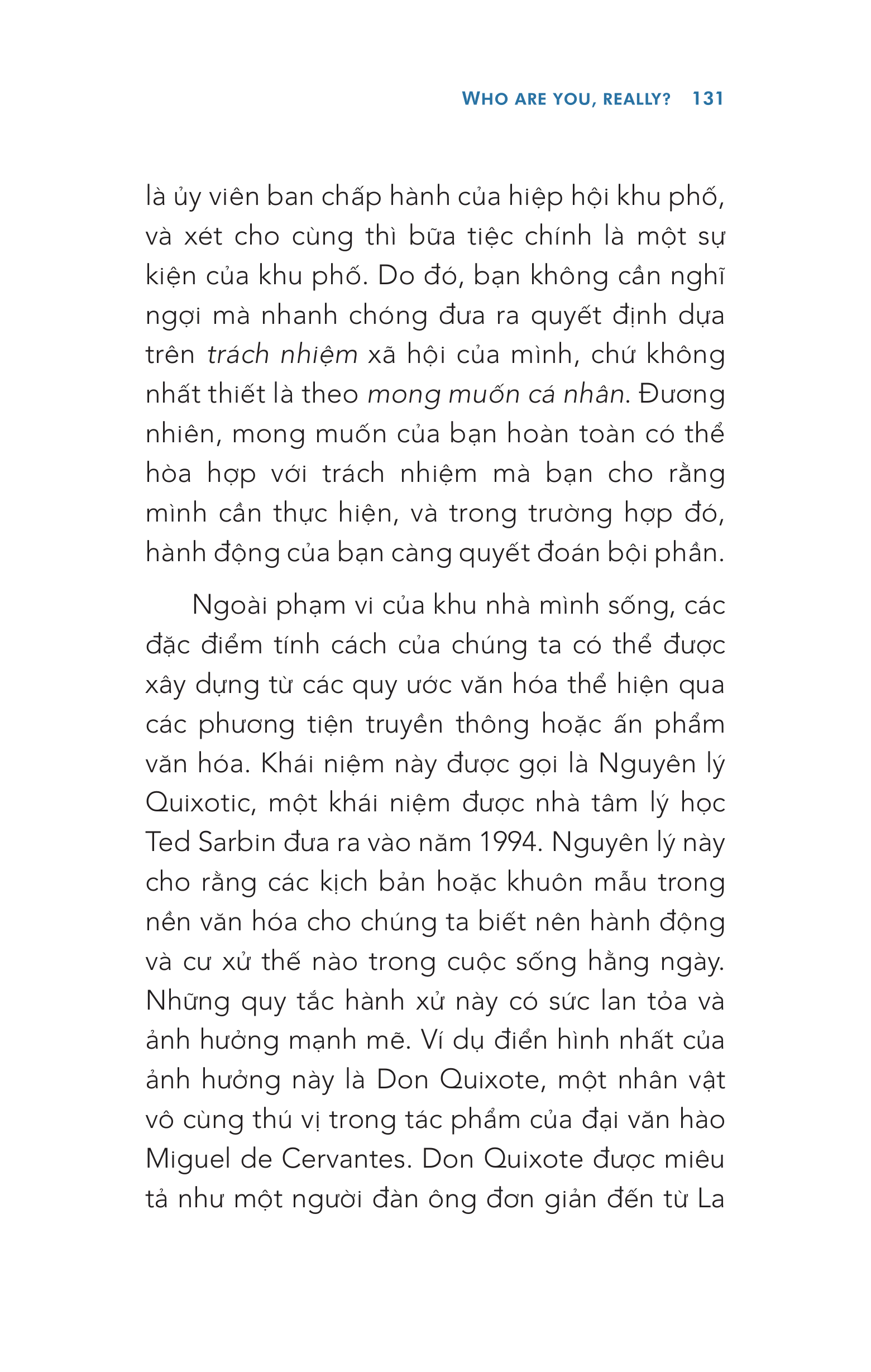 Bạn Thật Sự Là Ai? Who Are You, Really?