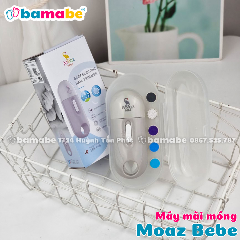 Máy Dũa Móng Tay Moaz Bebe Mb015