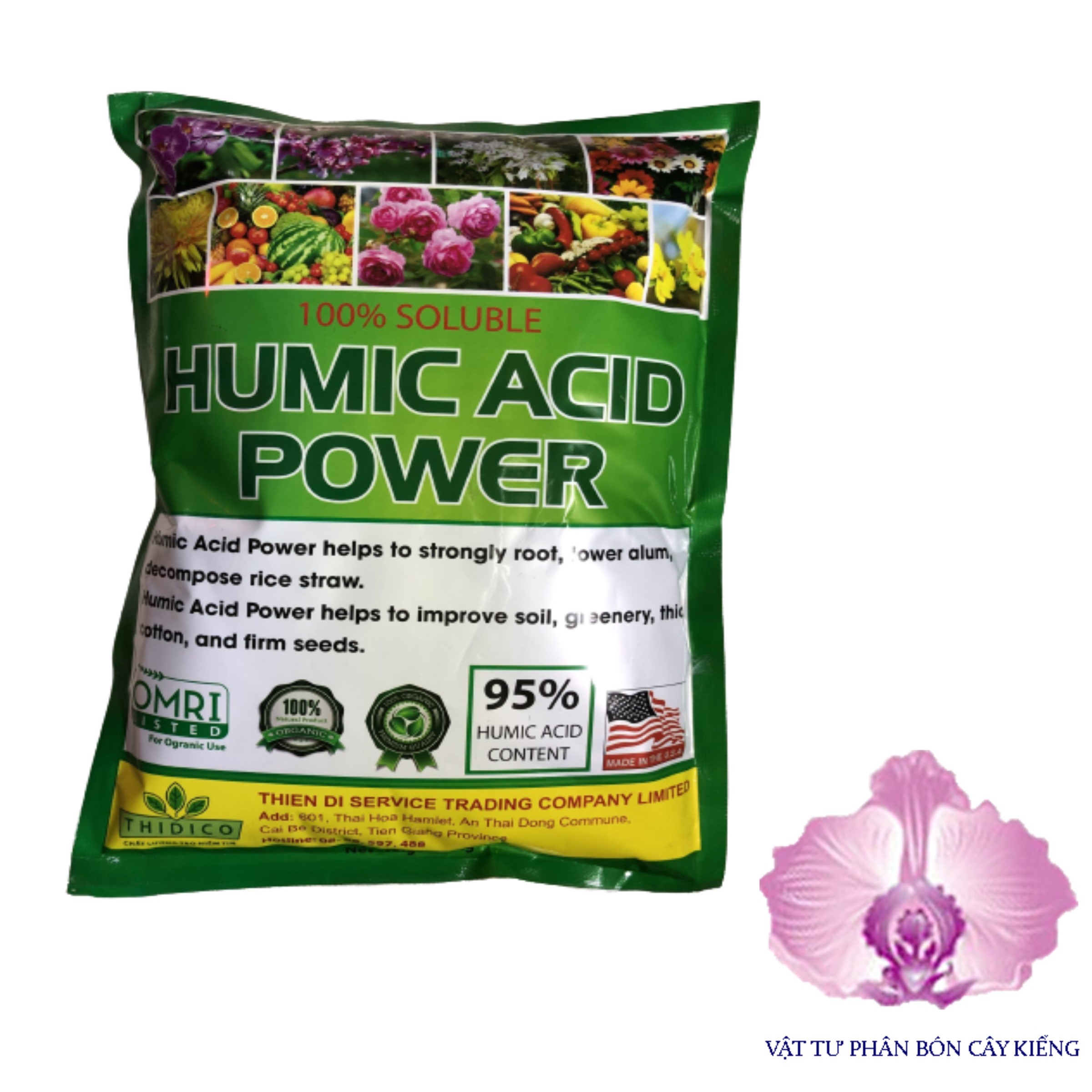 Phân bón humic acid power - #225a# 1kg
