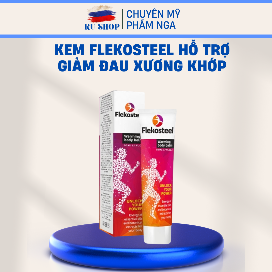 Khớp Flekosstell Nga - Kem khớp Flekosteel Nga - Kem xoa bóp giảm đau Nga