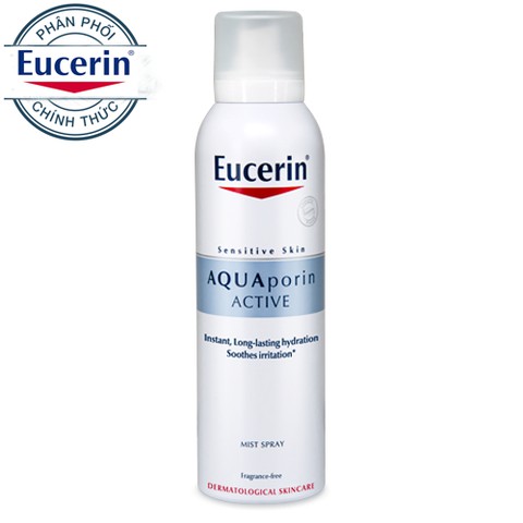 [6-11/12 VOUCHER GIẢM 8%]Xịt dưỡng ẩm Eucerin AQUAPORIN Active Mist Spray (87968/87967)