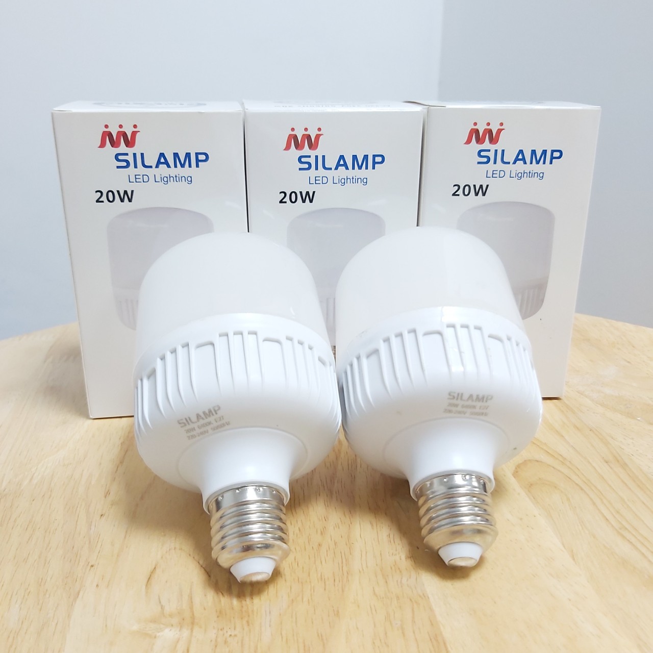 Combo 05 bóng đèn led 20W E27 búp led 20W E27