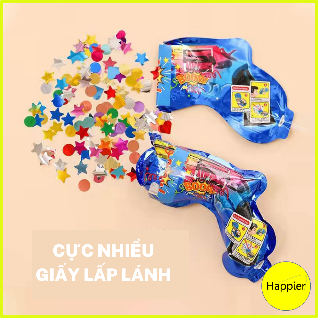 Pháo Giấy Mini Cầm Tay