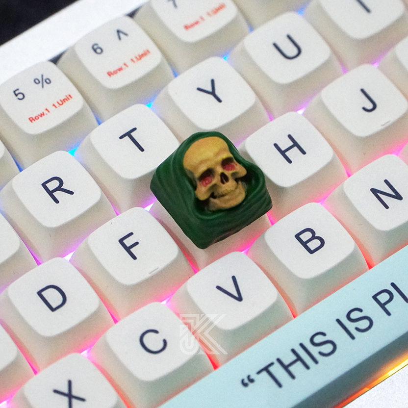 Keycap Đầu Lâu 2 - Keycap Artisan Đầu Lâu Chất
