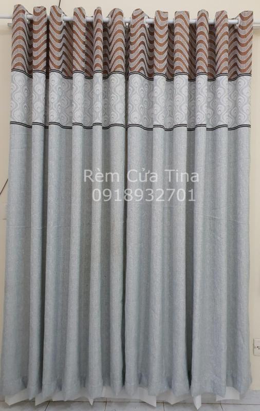 Rèm cửa chính, rèm cửa đi, chống nắng cao cấp, vải bố dày giá rẻ TN-002