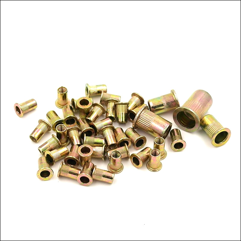 Combo 100c Ốc tán rút M6 thép mạ