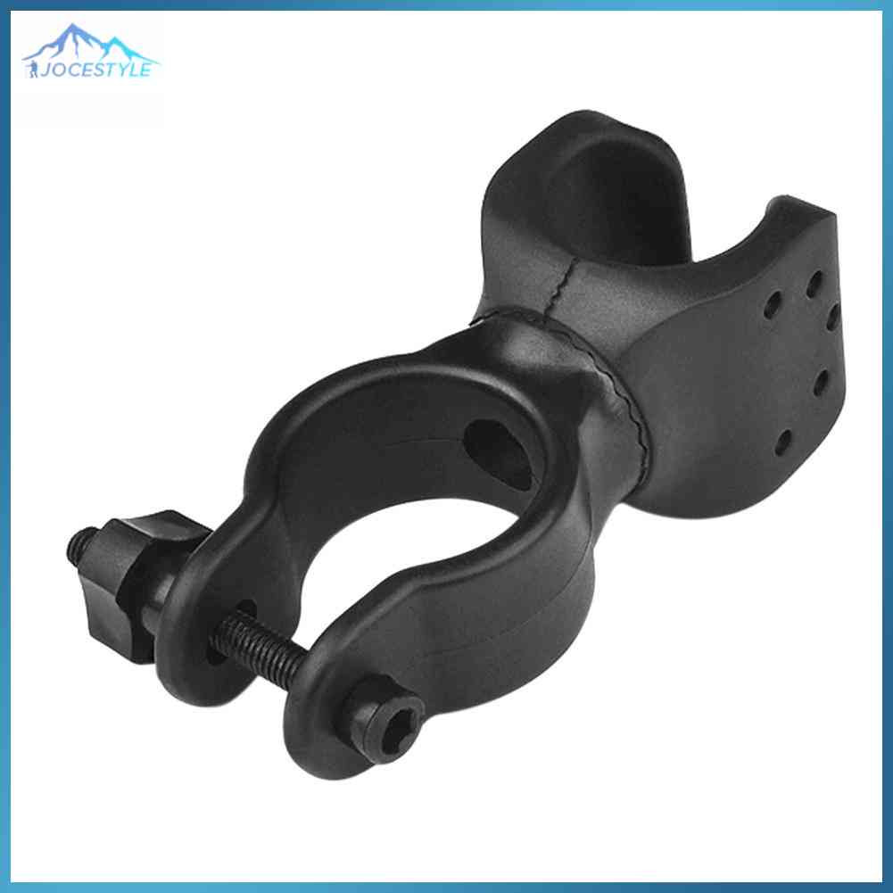 Bicycle Light Lamp Stand Holder Rotation Grip LED Flashlight Torch Clamp