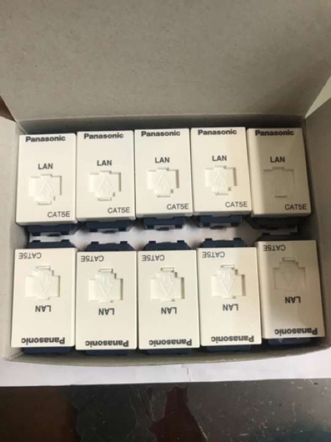 Ổ Cắm Mạng Cat5E , cat6 Panasonic