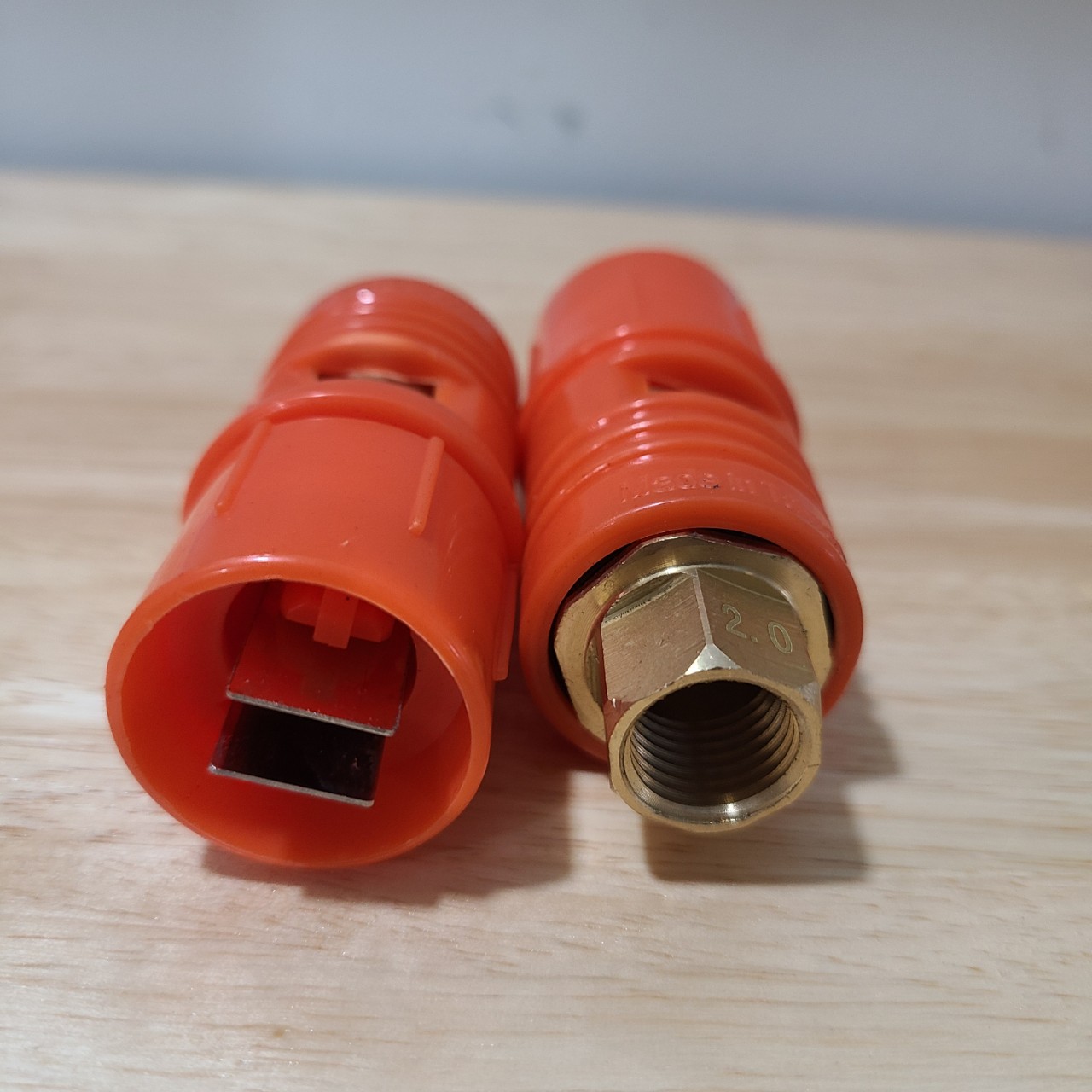 [HCM]BÉC RỬA XE CAO ÁP MỎ VỊT 1.5MM/2.0 REN 13MM