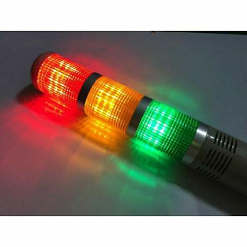 Đèn cảnh báo có còi hú 3 màu 220v