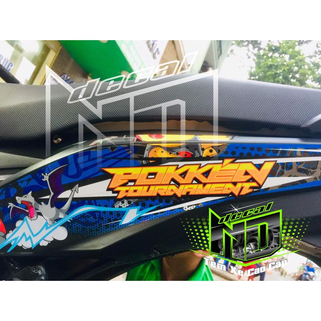Tem Pokemon Sonic - RờI - Decal SữA Không Bay MàU