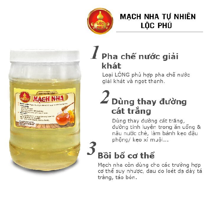 Mạch nha làm bánh