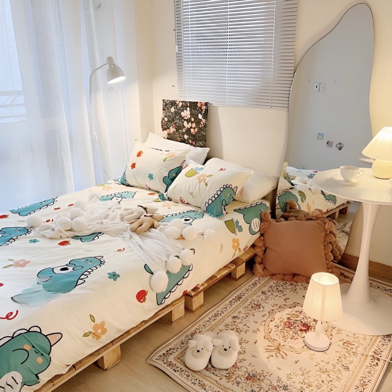[FREESHIP ❤️] Bộ Set Chăn Ga Giường Và Vỏ Gối CHƯA GỒM CHĂN Cotton Korea ADU79 Bedding Đủ Kích Thước Trải Nệm 1m4, 1m6, 1m8