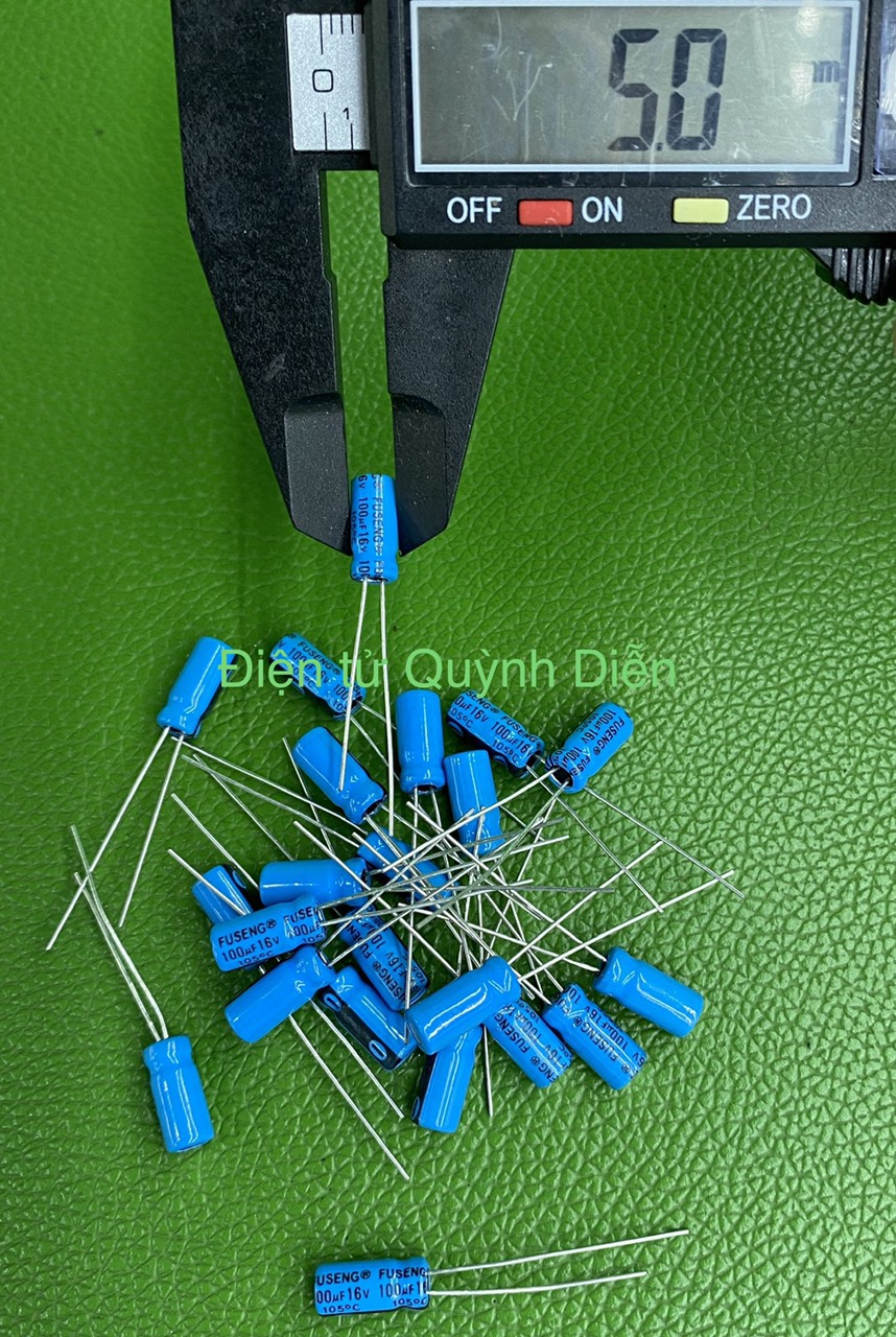 Combo 100 Con Tụ 100uF 16V - FU SENG