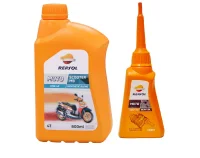 Combo nhớt xe tay ga cao cấp Repsol Scooter 10W40 800ml tặng nhớt hộp số Repsol Gear Oil 120ml,Sản Phẩm Chất Lượng, Ưu Đãi, Tốt Nhất Dành Cho Bạn.