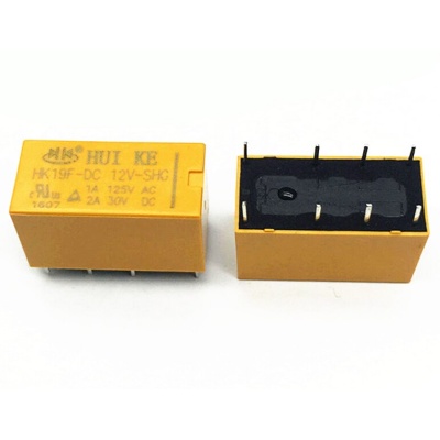Relay huike hk19f-dc12v-shg 3a - 8 chân