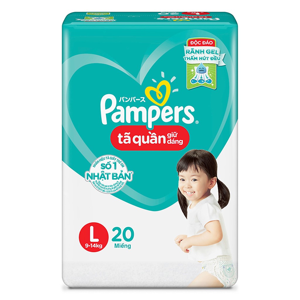 Tã quần pamper giữ dáng M22