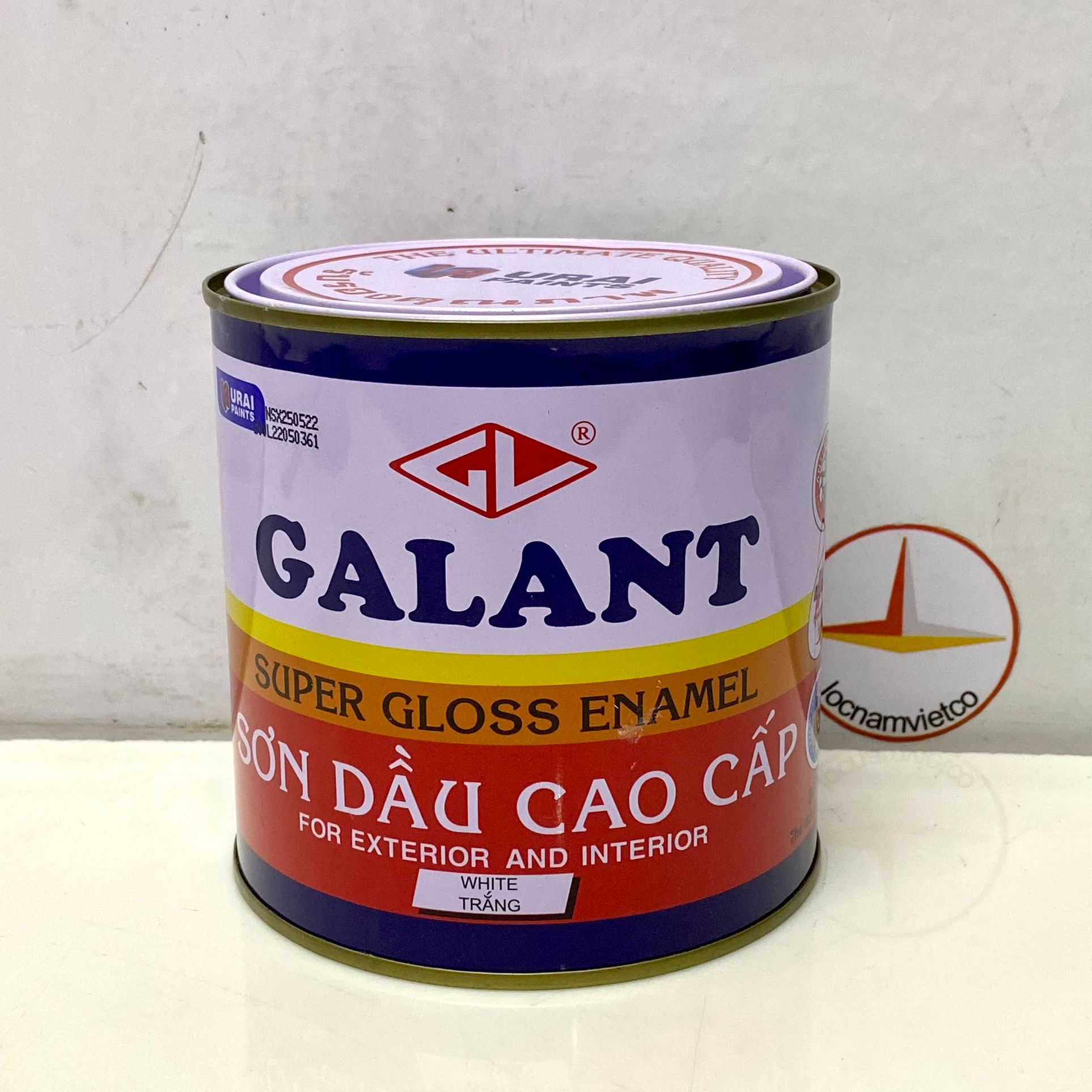 Iron and Steel Paint, White Galant Oil Paint 500 800ml