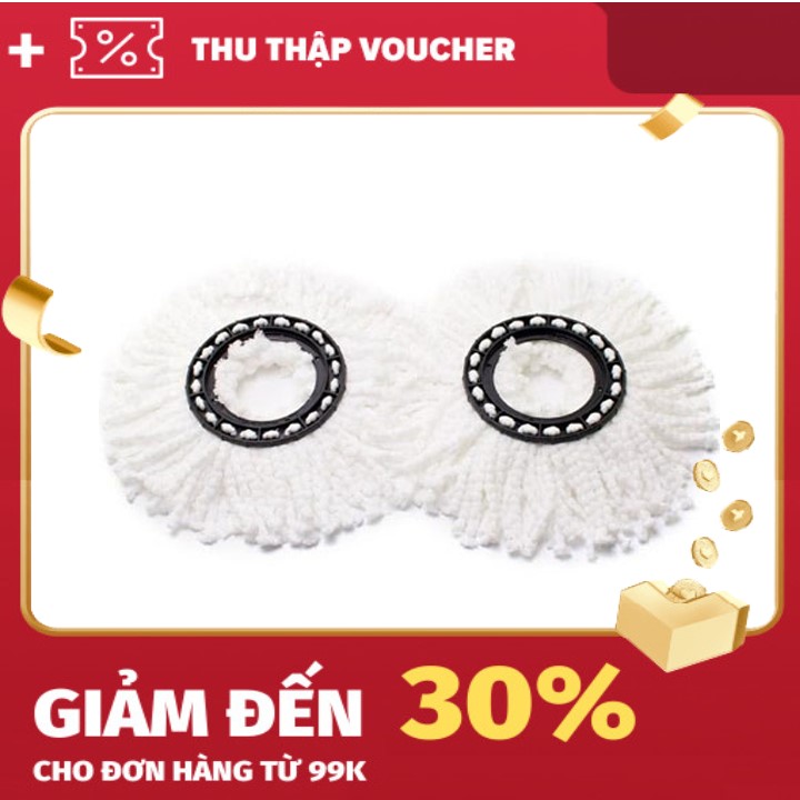 Combo 2 Bông Lau Sàn Độ Omega Mop 360