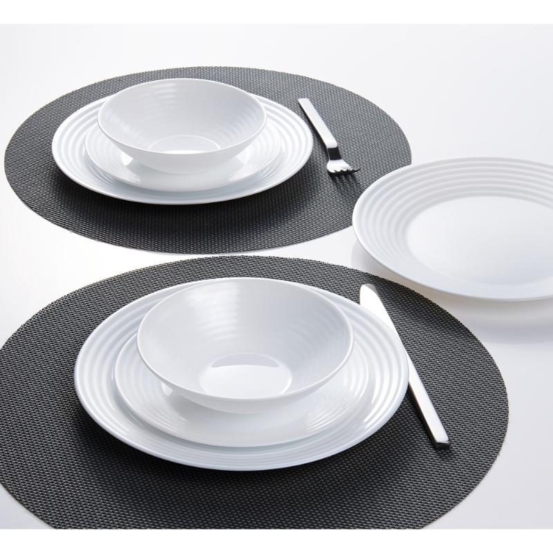 [HCM]Bộ 3 đĩa thủy tinh Luminarc Harena 19cm
