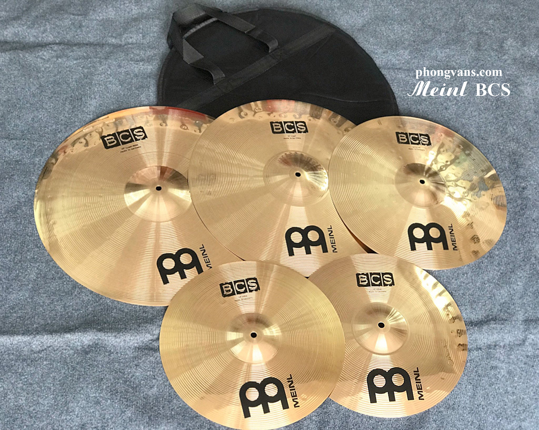 Lá Cymbal BCS hãng Meinl Đức các size