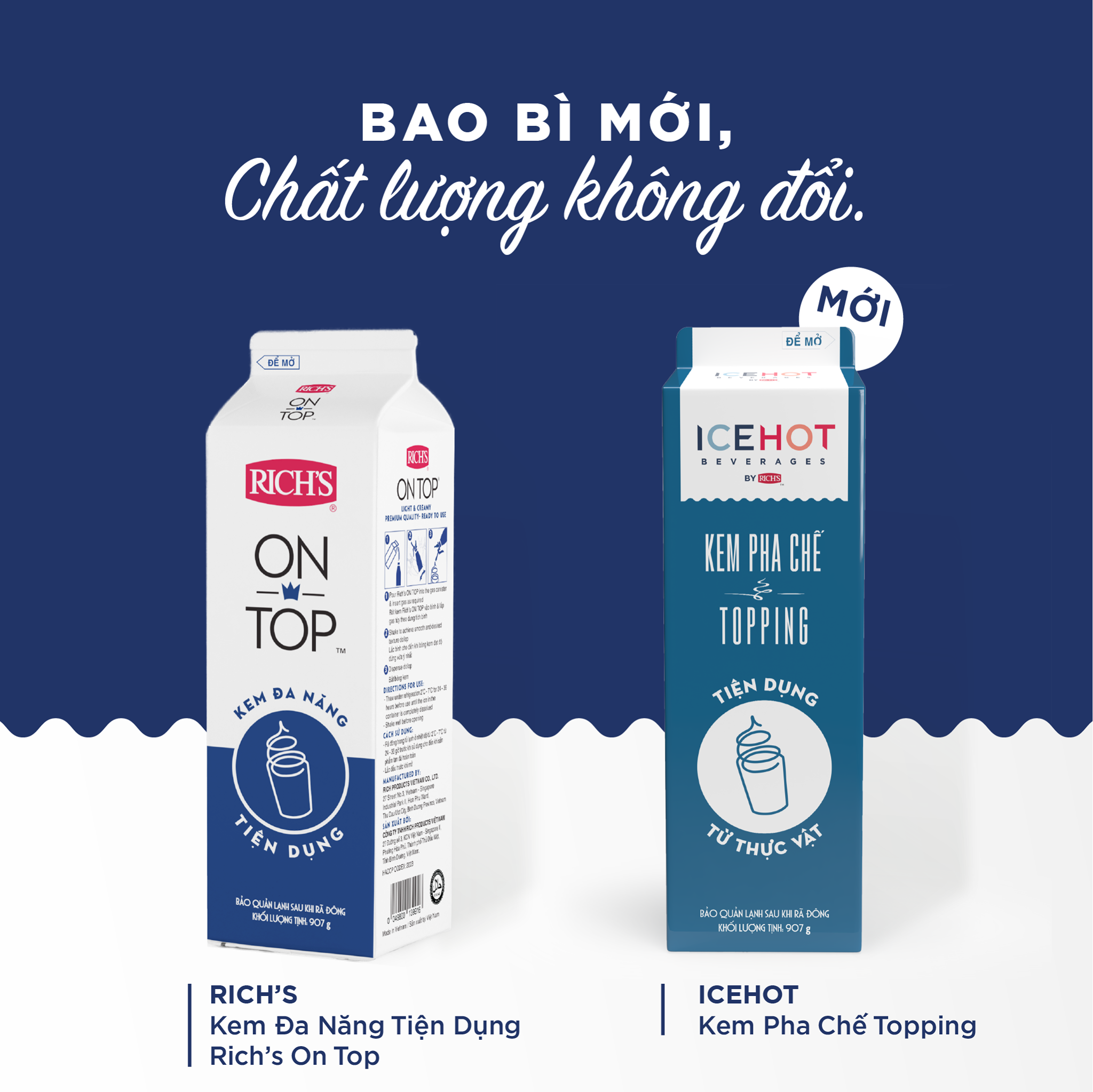 Kem Béo Thực Vật Rich On Top