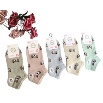 Combo 10 Đôi Tất Gấu Rilakkuma Cổ Ngẳn