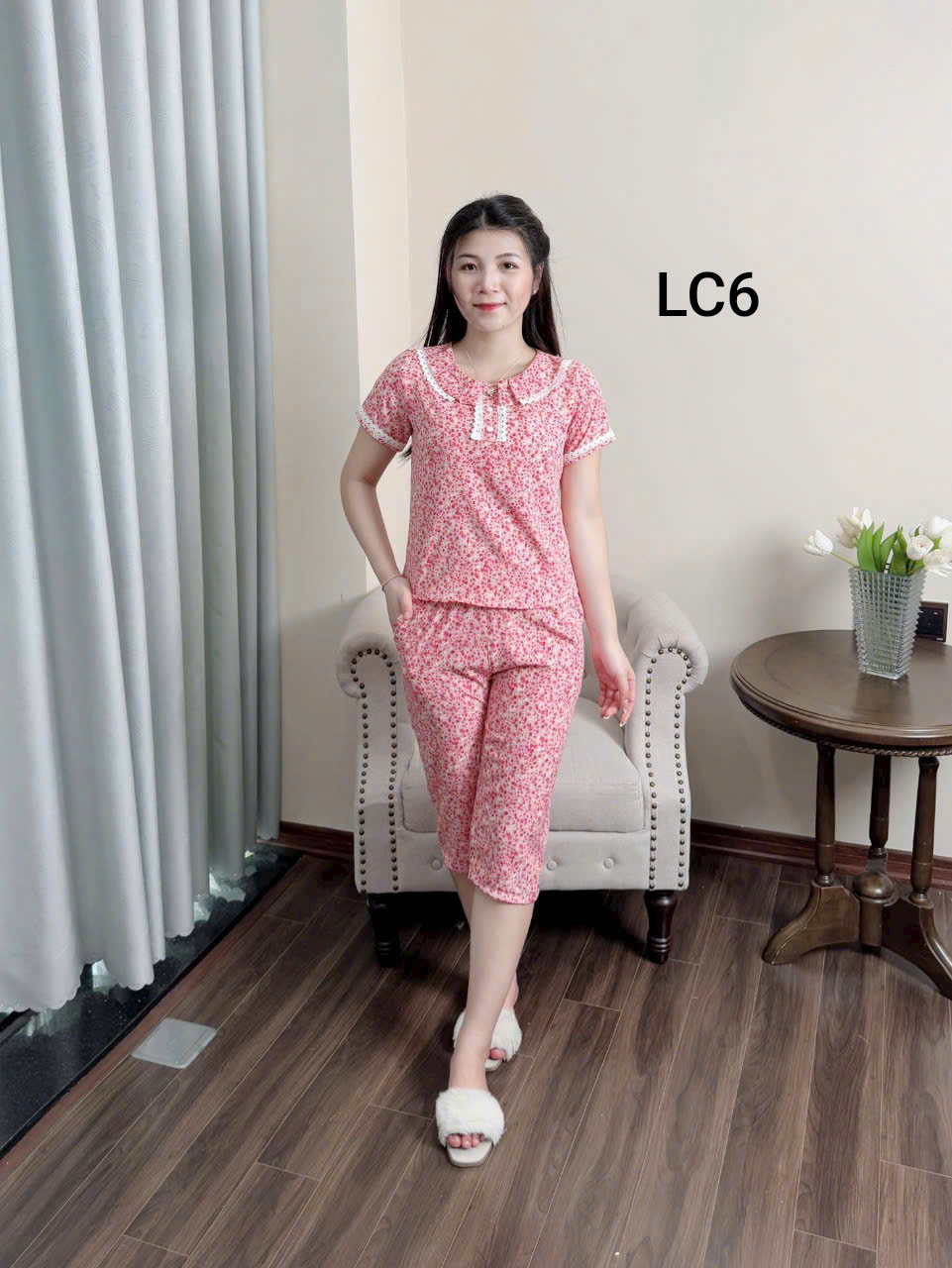 Đồ bộ nữ, bộ mặc nhà chất vải lụa mềm đẹp