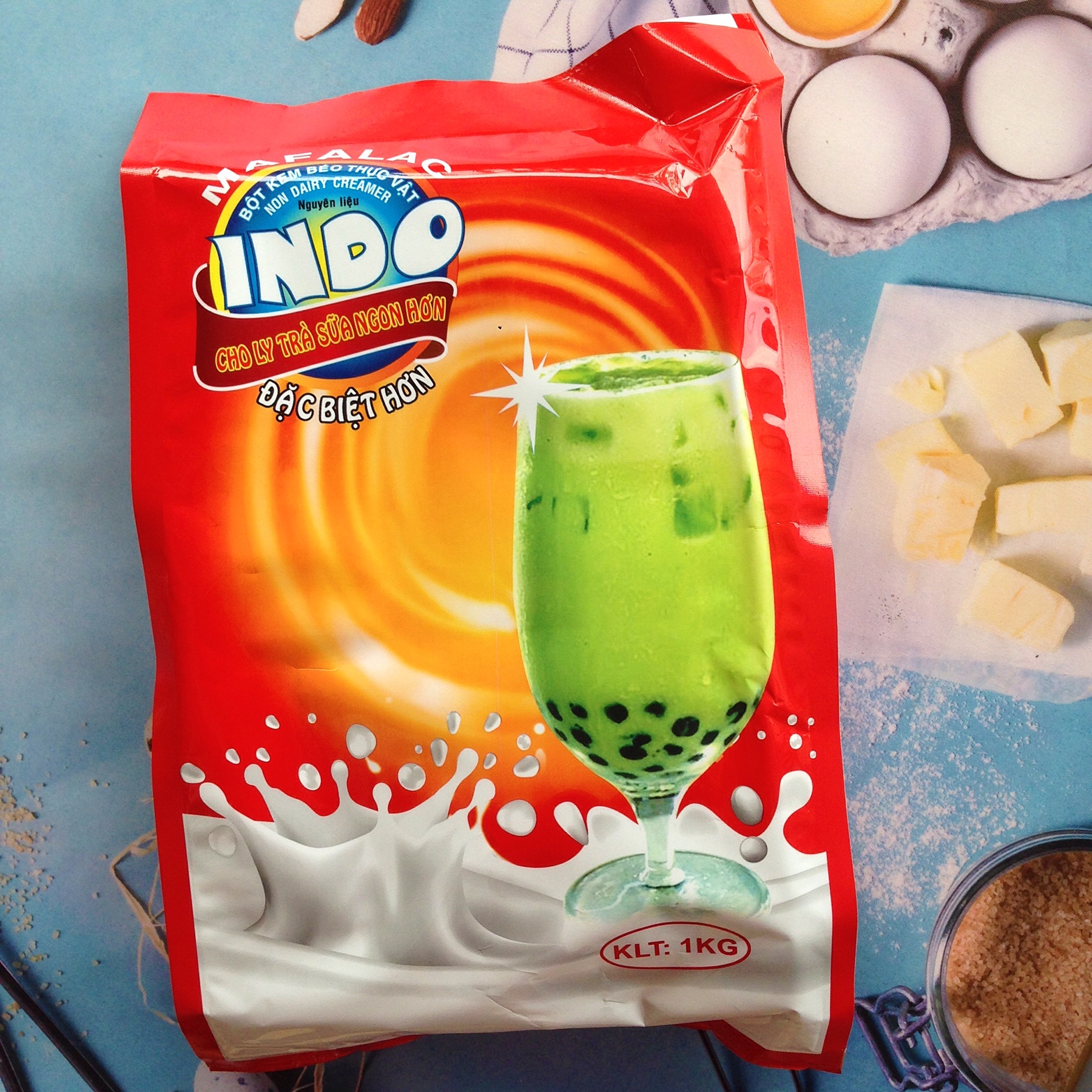 Bột Kem Béo Pha Trà Sữa Indo Mafalac 1kg