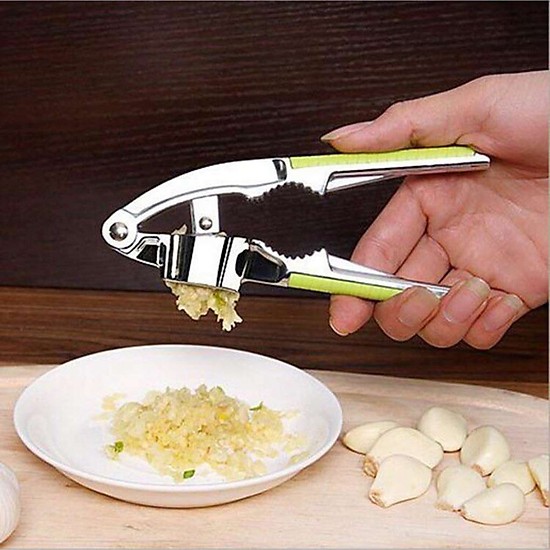 Dụng cụ dập tỏi , nghiền tỏi , ép tỏi đa năng bằng inox 4x69