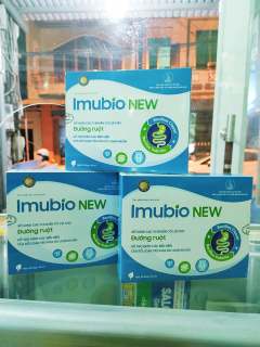 Imubio New - Bổ sung chất có lợi cho đường ruột. Hỗ trợ giảm các biểu hiện của rối loạn tiêu hóa do loạn khuẩn thumbnail