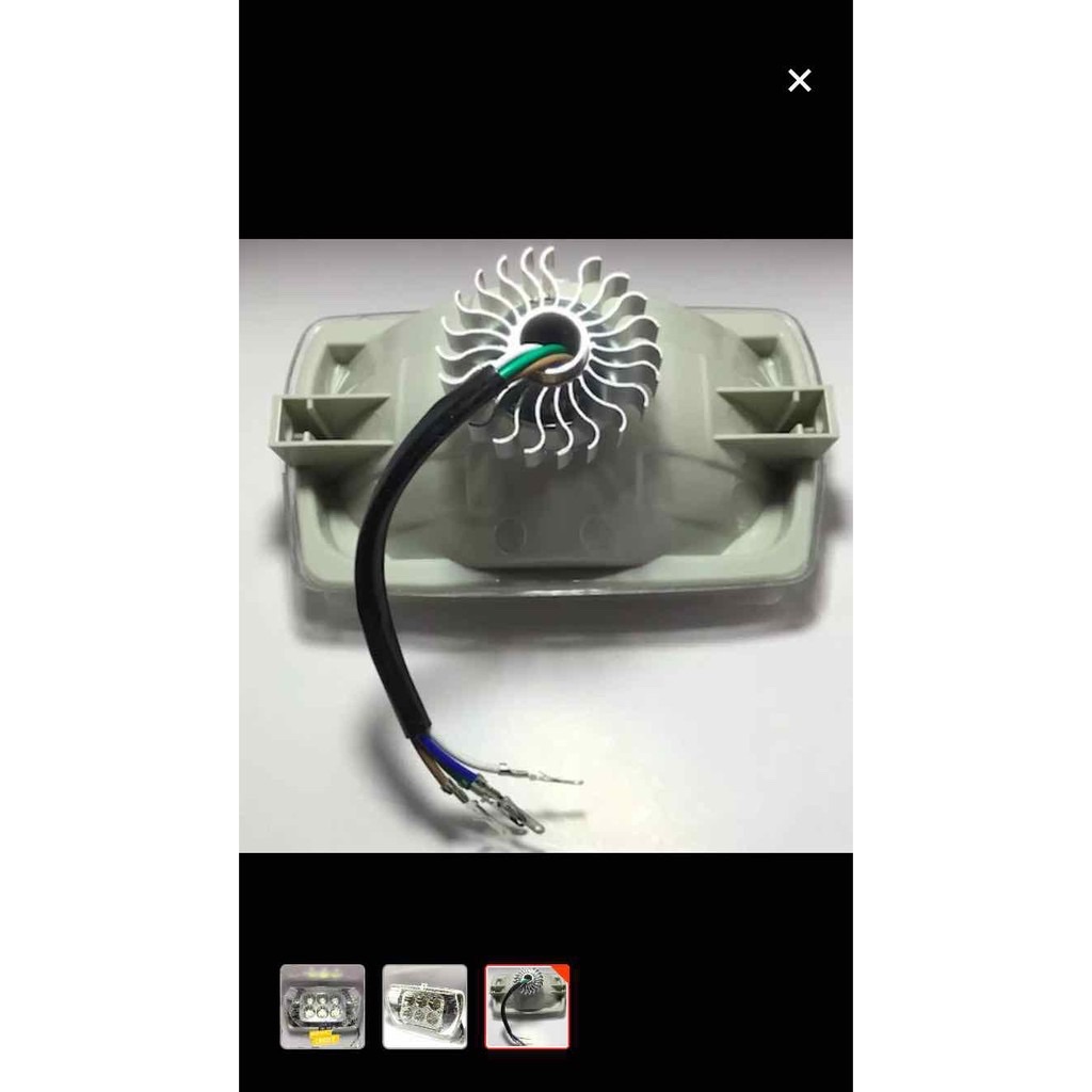 Pha đèn drem 6 bóng led