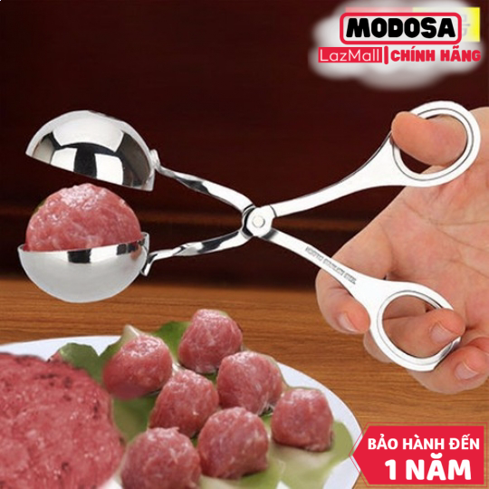 Cây Modosa Kẹp Thịt Viên, Chả Viên Inox